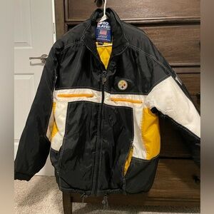 Pittsburg Steelers vintage Pro Player jacket size large